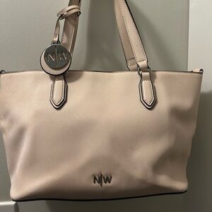 Nine West Cream Women's Tote Bag